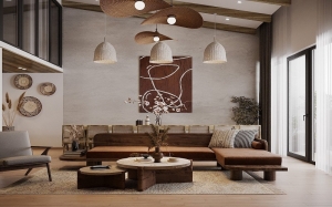 Mẫu Thiết kế nội thất homestay đẹp chill cho chung cư tại Hạ Long