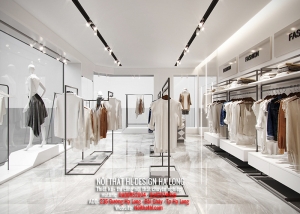 Thiết kế shop thời trang hiện đại cực đẳng cấp tại Hạ Long - Nội thất HL-Design Hạ Long