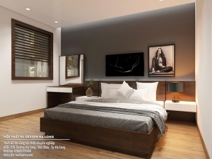Thiết kế nội thất phòng ngủ hiện đại - Nội thất HL-Design Hạ Long