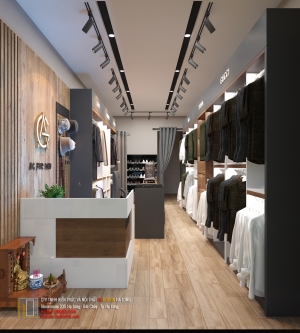 Shop thời trang Hạ Long - Thiết kế nội thất shop thời trang hiện đại và sang trọng Quảng Ninh