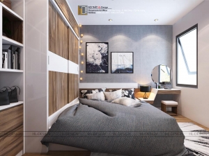 Thiết kế căn hộ chung cư 2 phòng ngủ - Chung cư Hạ Long