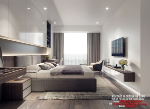 Thiết kế nội thất phòng ngủ sang trọng và hiện đại - Nội thất HL-Design Hạ Long