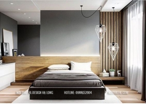 Thiết kế thi công nội thất phòng ngủ đẹp tại Hạ Long - Nội thất HL-Design Hạ Long