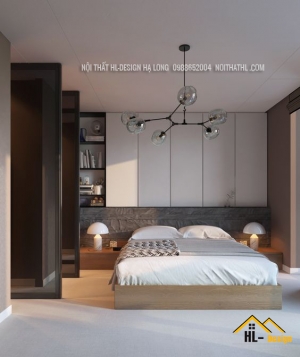 Thiết kế nội thất phòng ngủ hiện đại tại Hạ Long - Nội thất HL-Design Hạ Long