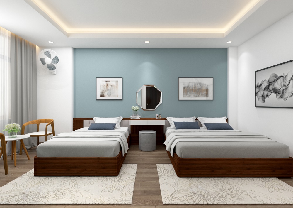 Đơn vị thiết kế thi công nội thất khách sạn, nhà nghỉ chuyên nghiệp tại Quảng Ninh