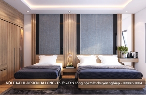 Thiết kế nội thất phòng ngủ đẹp hiện đại cho căn biệt thự tại Hạ Long - Thiết kế nội thất Quảng Ninh