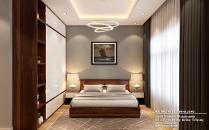Thiết kế nội thất phòng ngủ đẹp lộng lẫy tại Hạ Long
