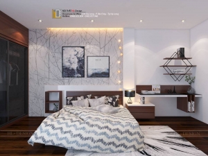 Thiết kế nội thất phòng ngủ phong cách hiện đại tại Thành phố Hạ Long - Nội thất HL-Design